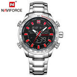 NAVIFORCE Brand Luxury Mens Watches Fashion Casual Sport Wristwatch Waterproof  Clock Army - Men'sWatchesCollections