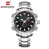 NAVIFORCE Brand Luxury Mens Watches Fashion Casual Sport Wristwatch Waterproof  Clock Army - Men'sWatchesCollections