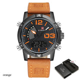 NAVIFORCE Brand Dual Display Watch Digital Analog Watch Electronic Quartz Watch 30M Waterproof - Men'sWatchesCollections