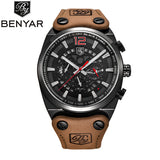 BENYAR Chronograph Sport Mens Watches Men Fashion Brand Military waterproof - Men'sWatchesCollections