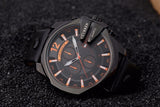 CURREN Mens Sports Watches Top Luxury Brand Gold Quartz Military Wrist Watch - Men'sWatchesCollections