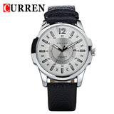 CURREN LUXURY BRAND MALE CLOCK HOURS DATE  BUSINESS CASUAL  Waterproof - Men'sWatchesCollections