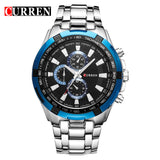 Curren Luxury Brand Watches Men Quartz Fashion Casual Sports Watch Full Steel Military - Men'sWatchesCollections