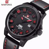 NAVIFORCE Luxury Brand Military Army Quartz Watch Men Analog 3D Dial Clock Waterproof - Men'sWatchesCollections