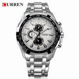 CURREN Mens Watches Top Brand Luxury Gold Black Quartz  Watch Military Sport - Men'sWatchesCollections