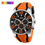 Skmei  Watch Luxury brand Watches Men Silicone strap casual watches waterproof Quartz-watch - Men'sWatchesCollections