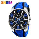Skmei  Watch Luxury brand Watches Men Silicone strap casual watches waterproof Quartz-watch - Men'sWatchesCollections