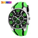 Skmei  Watch Luxury brand Watches Men Silicone strap casual watches waterproof Quartz-watch - Men'sWatchesCollections