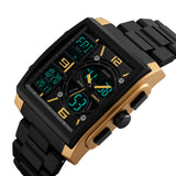 SKMEI Chrono Quartz Outdoor Sport Watch Led Digital Chronograph 50M Waterproof - Men'sWatchesCollections