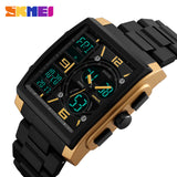 SKMEI Chrono Quartz Outdoor Sport Watch Led Digital Chronograph 50M Waterproof - Men'sWatchesCollections