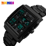 SKMEI Chrono Quartz Outdoor Sport Watch Led Digital Chronograph 50M Waterproof - Men'sWatchesCollections