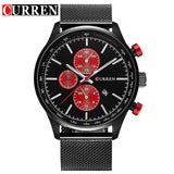 CURREN  Watch Men Fashion Casual Full Sports Watches Relogio Masculino Business - Men'sWatchesCollections