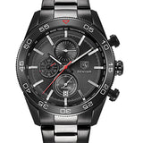BENYAR Waterproof Men's Watches Full Steel Quartz Analog Army Military Sport Watch Men - Men'sWatchesCollections
