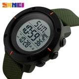 SKMEI Men Sport Watch Big Dial Digital Military Outdoor Back Light Chronograph Alarm 50M - Men'sWatchesCollections