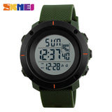 SKMEI Men Sport Watch Big Dial Digital Military Outdoor Back Light Chronograph Alarm 50M - Men'sWatchesCollections