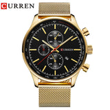CURREN  Watch Men Fashion Casual Full Sports Watches Relogio Masculino Business - Men'sWatchesCollections
