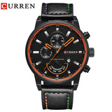 CURREN watch for men brand quartz-watch Men's Round Dial Analog Watch with Date Display 8217 - Men'sWatchesCollections