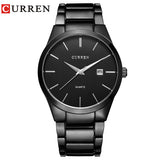 CURREN Luxury Brand  Analog sports Wristwatch  Display Date Men's Quartz Watch Business - Men'sWatchesCollections