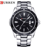 curren  watches men Top Brand fashion watch quartz watch male Army  sports Analog Casual - Men'sWatchesCollections