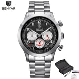 BENYAR Top Brand Luxury Men Watches Fashion Chronograph Sport Quartz - Men'sWatchesCollections