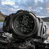 SKMEI Bluetooth Smart Watch Outdoor Pedometer Calories Remote Camera Sports Watches 50M - Men'sWatchesCollections