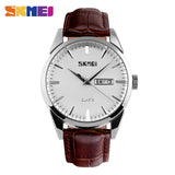 SKMEI Quartz Watches Casual Complete Calendar Watch Alloy Dial 30M Water Resistant - Men'sWatchesCollections